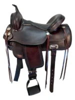 15.5 Inch Used Hilason Trail Saddle