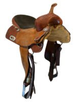 15.5 Inch Used HR Barrel Saddle - Image 4