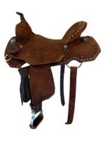 15.5 Inch Used HR Saddlery Barrel Saddle