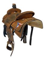 15.5 Inch Used Scott Thomas Roping Saddle - Image 2