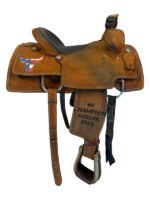 15.5 Inch Used Scott Thomas Roping Saddle - Image 4
