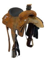 15.5 Inch Used Scott Thomas Roping Saddle - Image 3