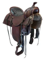 15.5Inch Used Tucker Old West Trail Saddle - Image 2