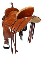 SOLD 2025/06/20c 15.5Inch Used Usher Barrel Saddle UNBR-011 - Image 2