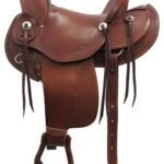 Dakota Wade tree saddle 15 to 17 inch 809