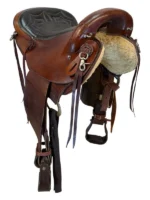15 Inch Used American Saddlery Endurance Saddle - Image 2