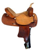 15 Inch Used Big Horn American Barrel Saddle - Image 3