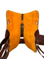 15 Inch Used Billy Cook BW Barrel Saddle - Image 3