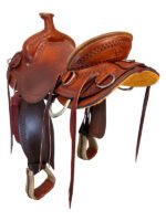 15 Inch Used Billy Cook Mule Ranch Saddle - Image 4