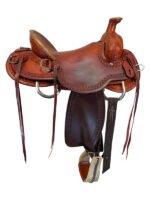 15 Inch Used Billy Cook Mule Ranch Saddle - Image 3