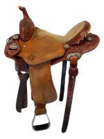HOLD 2026/03/16j 15 Inch Used Cactus Saddlery Charmayne James Barrel Saddle Wide Tree