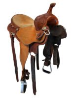 HOLD 2026/03/16j 15 Inch Used Cactus Saddlery Charmayne James Barrel Saddle Wide Tree - Image 4