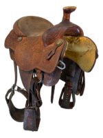 15 Inch Used Cactus Saddlery Ranch Saddle - Image 4