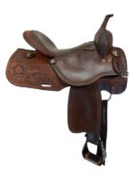 15 Inch Used Circle J Barrel Saddle - Image 4