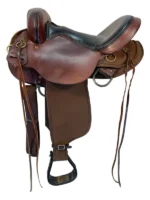 15 Inch Used Circle Y Highbank Saddle - Image 2