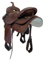 15 Inch Used Circle Y Trail Saddle