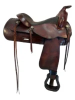 15 Inch Used Circle Y Trail Saddle Medium Tree 3995 - Image 2