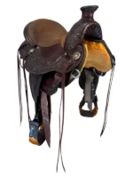 15 Inch Used Circle Y Walnut Grove Saddle - Image 5