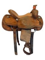 15 Inch Used Cowboy Classic Roping Saddle - Image 5