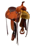 15 Inch Used Crates Trail Saddle 402 - Image 3