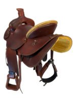 15 Inch Used Dakota Working Ranch Saddle - Image 2