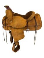 15 Inch Used Fred Hook Roping Saddle