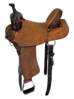 15 Inch Used G Bar G Barrel Saddle