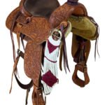 15 Inch Used Jim Palm Ranch Saddle