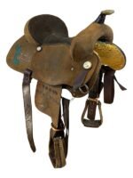 15 Inch Used Mavericks Barrel Saddle - Image 4