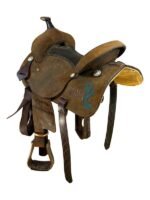 15 Inch Used Mavericks Barrel Saddle - Image 2