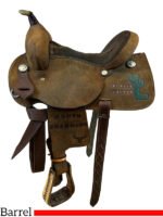 15 Inch Used Mavericks Barrel Saddle