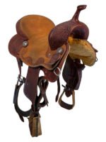 15 Inch Used NRS Barrel Saddle - Image 4
