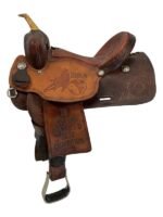 15 Inch Used Pro Rider Barrel Saddle