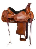 15 Inch Used Rocking R Roping Saddle - Image 5