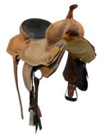 15 Inch Used Scott Thomas Barrel Saddle - Image 4