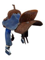 15 Inch Used SK Equine Barrel Saddle - Image 3