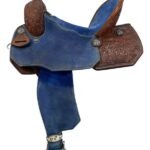 15 Inch Used SK Equine Barrel Saddle