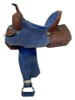 15 Inch Used SK Equine Barrel Saddle