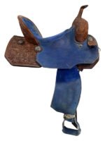 15 Inch Used SK Equine Barrel Saddle - Image 5
