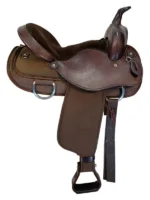 15 Inch Used South Bend Cordura Trail Saddle - Image 3