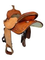 15 Inch Used TexTan Barrel Saddle - Image 2