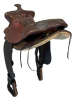 15 Inch Used TexTan Trail Saddle - Image 2