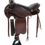 Big Horn Custom Gaited Light Flex Tree Trail Saddle: 16"-17"