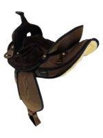 Big Horn Synthetic Trail Saddle: 14"-17" - Image 3