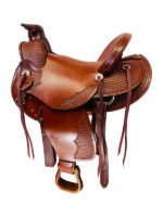 Dakota Wade tree saddle 15 to 17 inch 809 - Image 4
