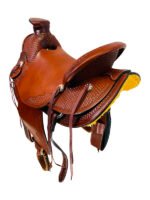 Dakota Wade tree saddle 15 to 17 inch 809 - Image 5