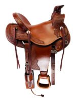 Dakota Wade tree saddle 15 to 17 inch 809 - Image 6