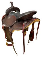 HR Draft trail saddle Hud Roberts 15 to 17 inch - Image 5