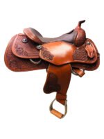 HR Hud Roberts Reining Saddle 763 - Image 4