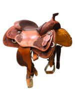 HR Hud Roberts Reining Saddle 763 - Image 5